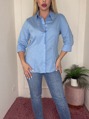 CAMICIA PATTI AZZURRA