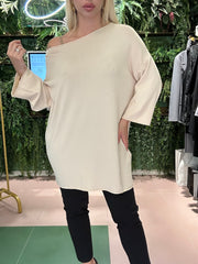 MAGLIA VANESSA SABBIA