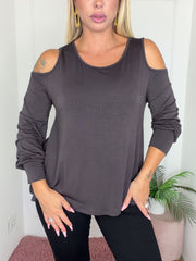 MAGLIA ANNINA MARRONE