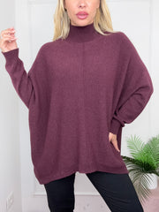 MAGLIA ALTA BORDEAUX