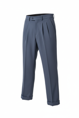 PANTALONE SINGAPORE GRIGIO