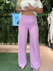 PANTALONE MARGHERITA LILLA