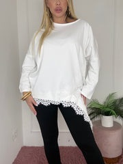 MAGLIA CAPRICCIO BIANCA