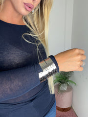BRACCIALE VELO ARGENTO