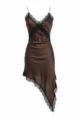 ABITO PIZZO MARRONE