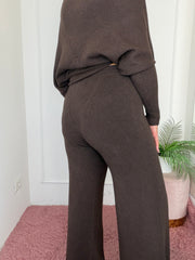 PANTALONE VIVIANA MARRONE