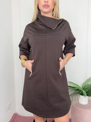 ABITO OVETTO MARRONE