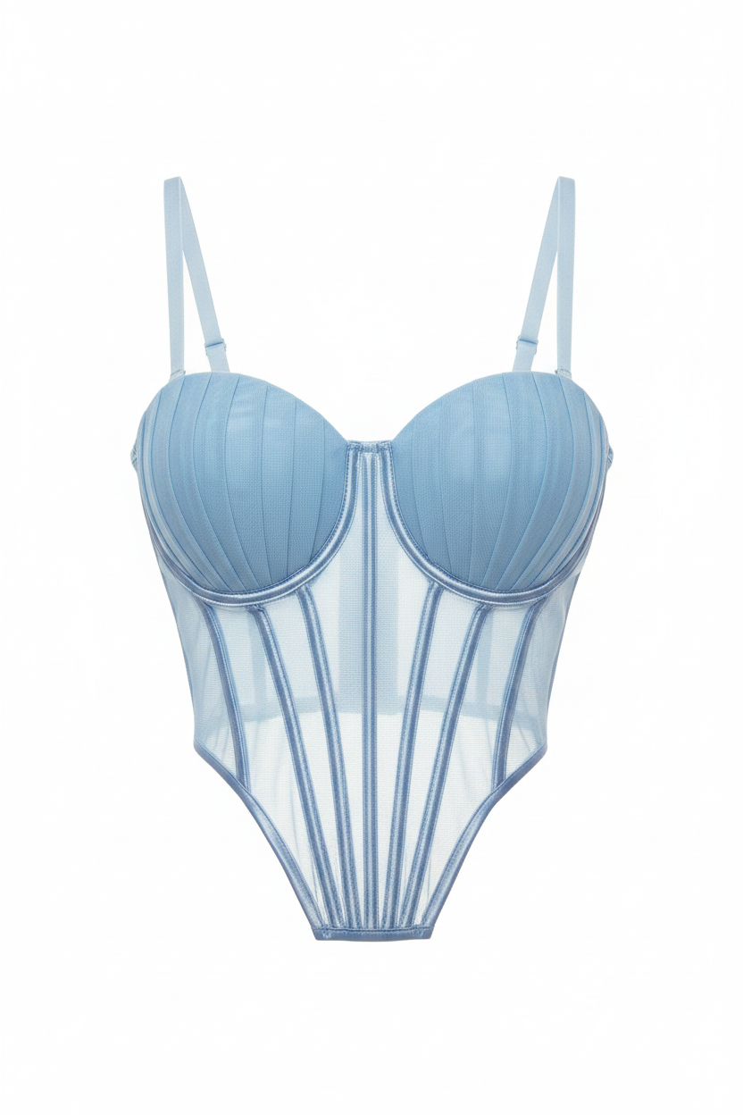 CORSETTO BARBIE AZZURRO