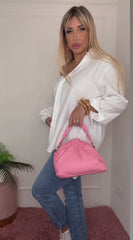 BORSA FIORITA ROSA