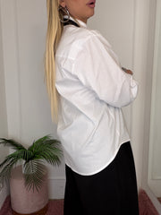 CAMICIA BAMBOLA CRAVATTA NERA