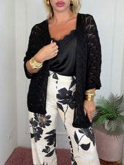 CARDIGAN GAIA NERO