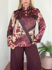 CAMICIA GIAPPO PRUGNA