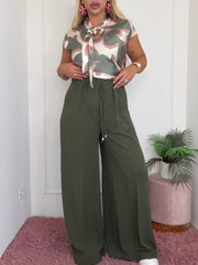 PANTALONE SMERALDO VERDE