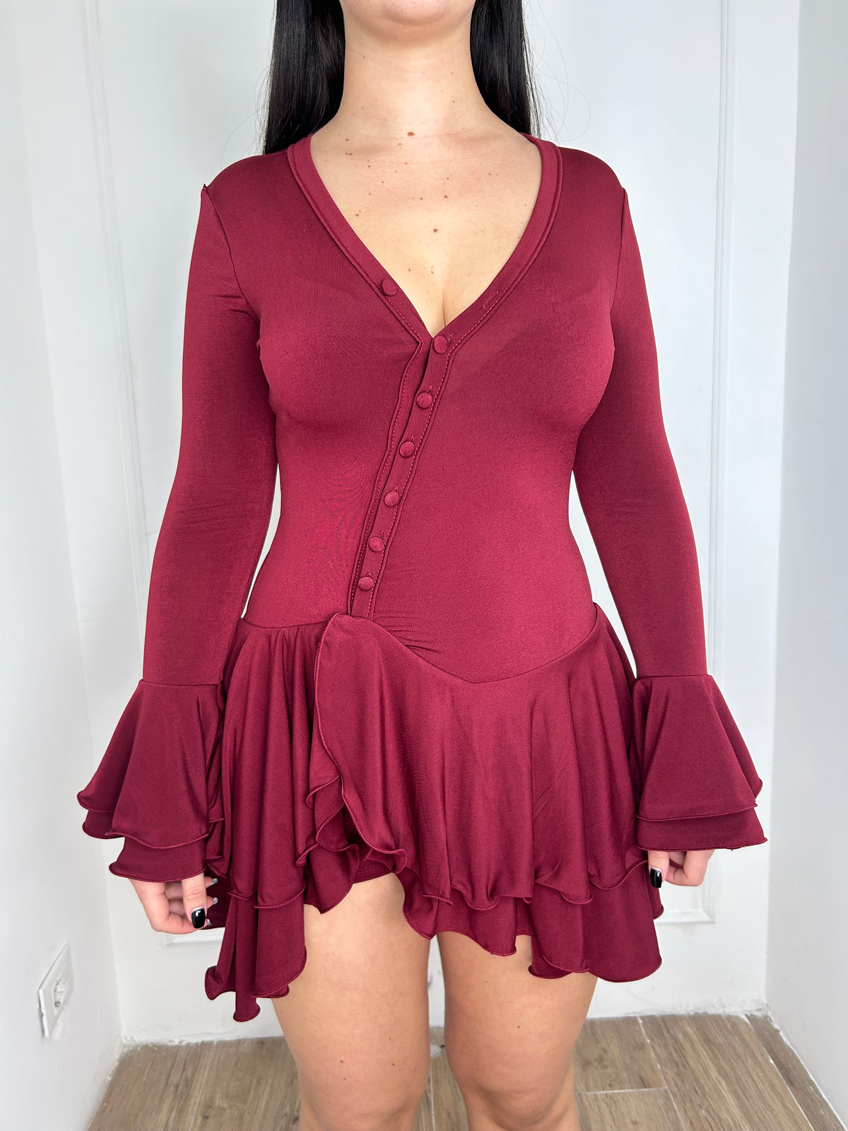 ABITO ALESSIA BORDEAUX