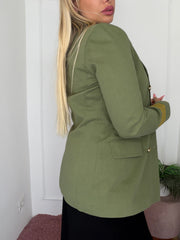 GIACCA MILITARE VERDE
