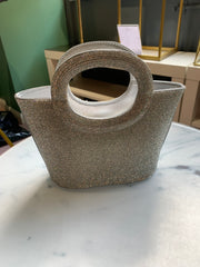 BORSA LUSSO ARGENTO
