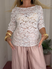 MAGLIA LETIZIA BIANCA