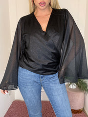 MAGLIA CONCHIGLIA NERA