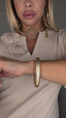 BRACCIALE FLORA GOLD