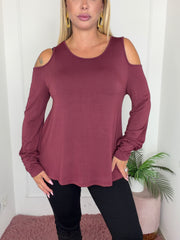 MAGLIA ANNINA BORDEAUX