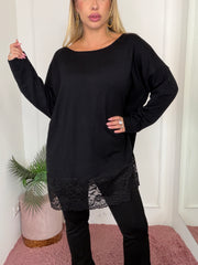 MAGLIA PIZZO NERA