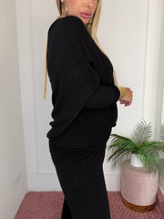 MAGLIA VIVIANA NERA