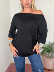 MAGLIA SORAIA  NERA