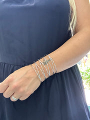 BRACCIALE ADELE ARGENTO