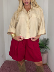 CAMICIA AMANDA SABBIA