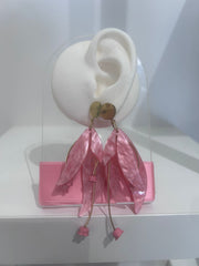 ORECCHINI FIORITA ROSA