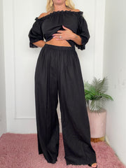 PANTALONE DIANA NERO