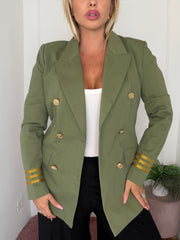 GIACCA MILITARE VERDE