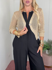 CARDIGAN CLEO ORO