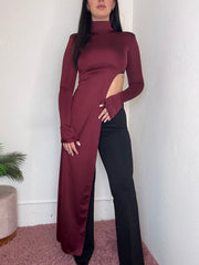 MAGLIA SISSI BORDEAUX