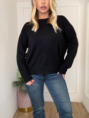 MAGLIA SCATOLETTA NERA