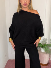 MAGLIA VIVIANA NERA