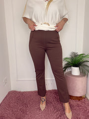 PANTALONE CONNI TABACCO