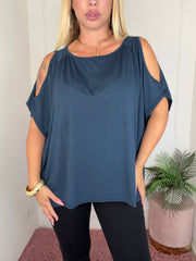 MAGLIA ANNA BLU