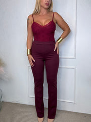 PANTALONE MILANO BORDEAUX