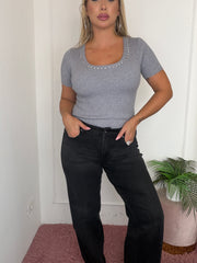 BODY FLAVIA GRIGIO