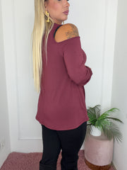 MAGLIA ANNINA BORDEAUX