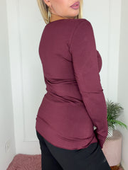 MAGLIA DUCHESSA BORDEAUX
