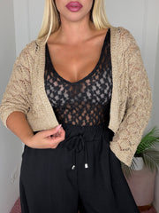 CARDIGAN SMERALDO ORO