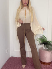PANTALONE MILANO TABACCO