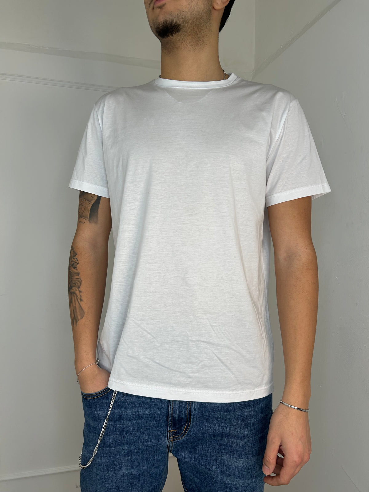 MAGLIA SCOZIA BIANCO