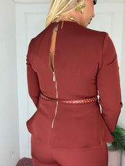 COMPLETO EVA ROSSO MATTONE